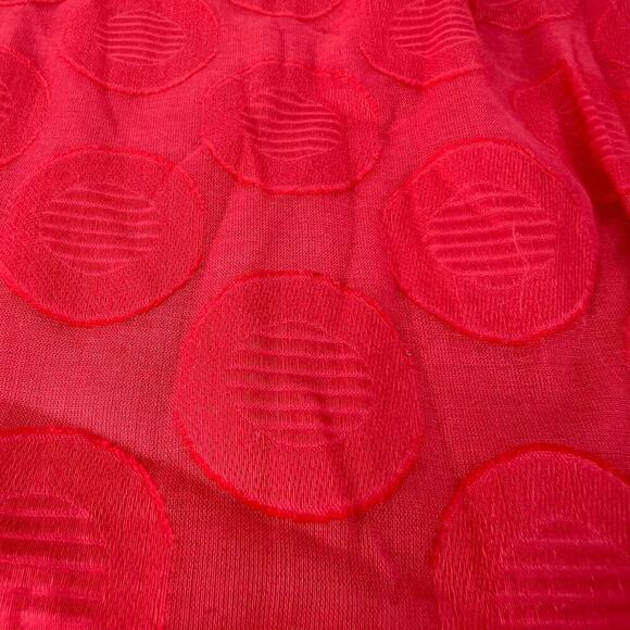 NEW Rabbit Rabbit Rabbit Women's 10 Cap Ruffled Sleeves Pink Circle Lined Dress - Picture 5 of 10